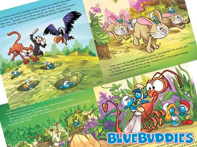 smurfs the lost village book