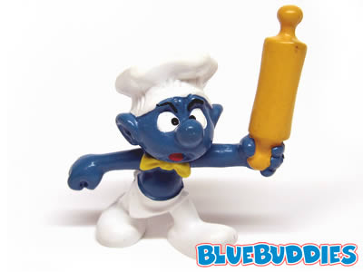 cooking smurf