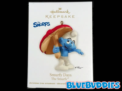 Smurf Hallmark Ornament