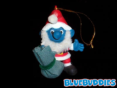  Santa Smurf Ornament