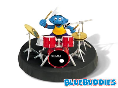 Smurf Drummer