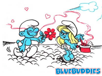 cooking smurf
