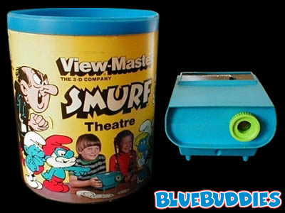 RARE - SMURFY SMURF LAND - 3D View-Master 3 Reel - ONLY 1 REEL 