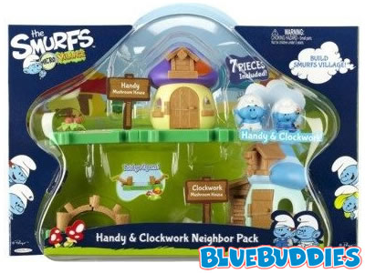 SMURFS 2 Micro Figure 3 Pack: Brainy, Handy, Clockwork