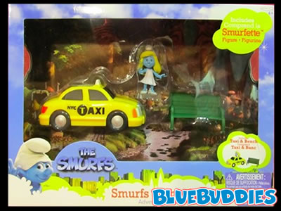 Smurfs Movie Toys Gargamel's Laboratory Smurfs in the City 2-in-1 Adventure  Playset