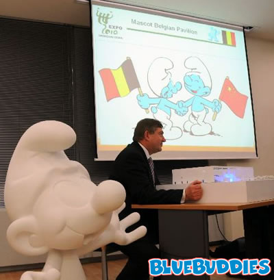 Belgian Smurf Ambassadors