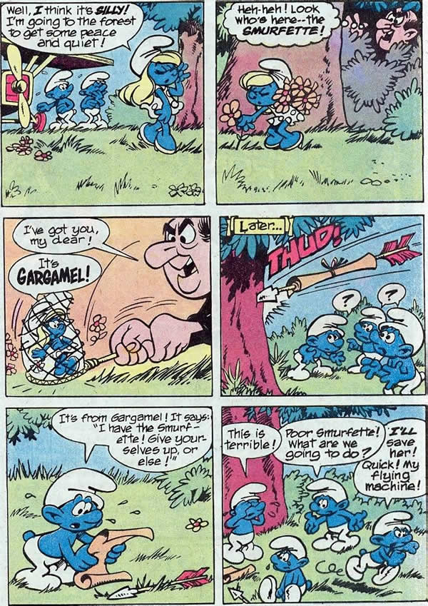 the smurfs comics