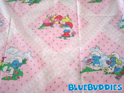 Smurf Fabric Smurfs Baby Fabric