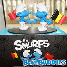 Smurfs Figurine - China Belgium - Exclusive Edition