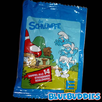 Stackable Smurf Edeka Package