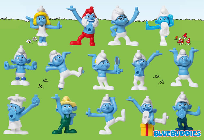 Edeka Smurfs 2013