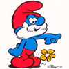 Sign-up for the Smurfs BBS and get a smurfy avatar like this beside your name - click here!