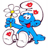 Sign-up for the Smurfs BBS and get a smurfy avatar like this beside your name - click here!