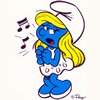 Sign-up for the Smurfs BBS and get a smurfy avatar like this beside your name - click here!